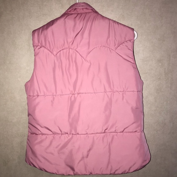 Ladies Reversible Roper Vest 🩷🤎 Medium - Picture 4 of 7